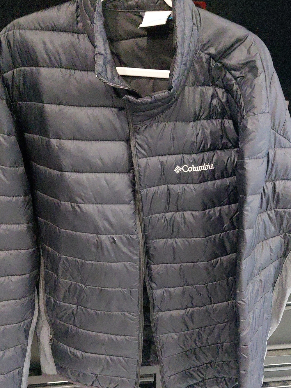 Columbia Men's Dark Navy Quilted Puffer Jacket